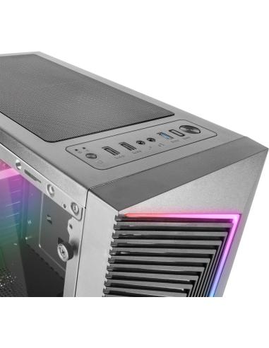 Mars Gaming MC-X7 ARGB USB 3.0 Negra con Ventana