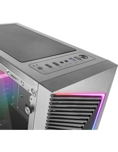 Mars Gaming MC-X7 ARGB USB 3.0 Negra con Ventana