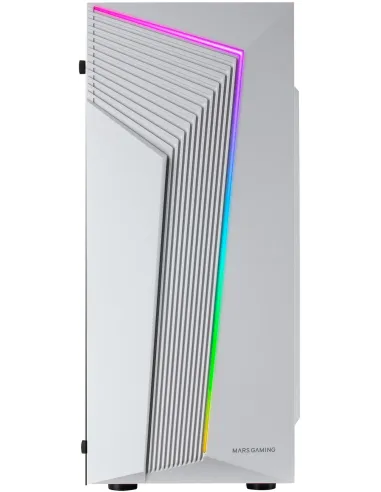 Mars Gaming MC-X7 ARGB USB 3.0 Blanca con Ventana