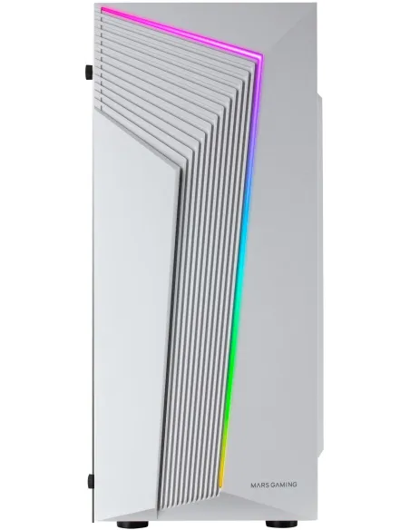Mars Gaming MC-X7 ARGB USB 3.0 Blanca con Ventana