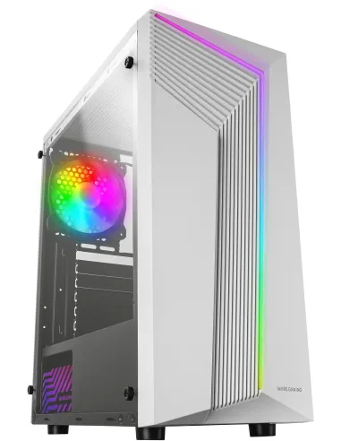 Mars Gaming MC-X7 ARGB USB 3.0 Blanca con Ventana