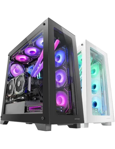 Mars Gaming MC-XP Torre Custom Doble Cristal Templado USB 3.0 Negra