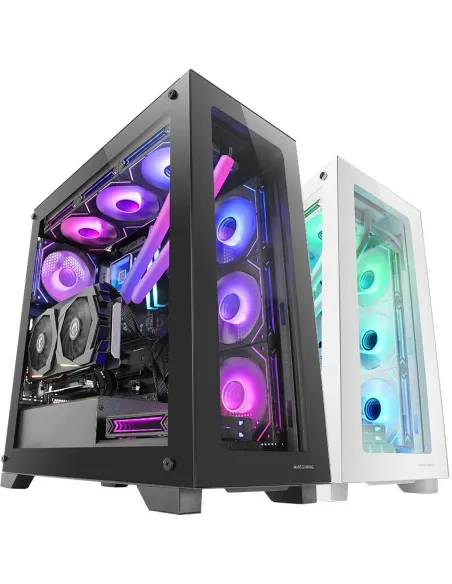 Mars Gaming MC-XP Torre Custom Doble Cristal Templado USB 3.0 Negra