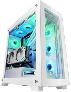 Mars Gaming MC-XP Torre Custom Doble Cristal Templado USB 3.0 Blanca