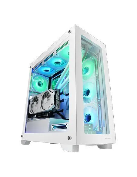 Mars Gaming MC-XP Torre Custom Doble Cristal Templado USB 3.0 Blanca