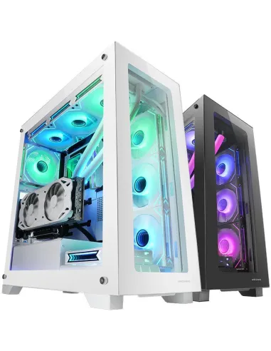 Mars Gaming MC-XP Torre Custom Doble Cristal Templado USB 3.0 Blanca