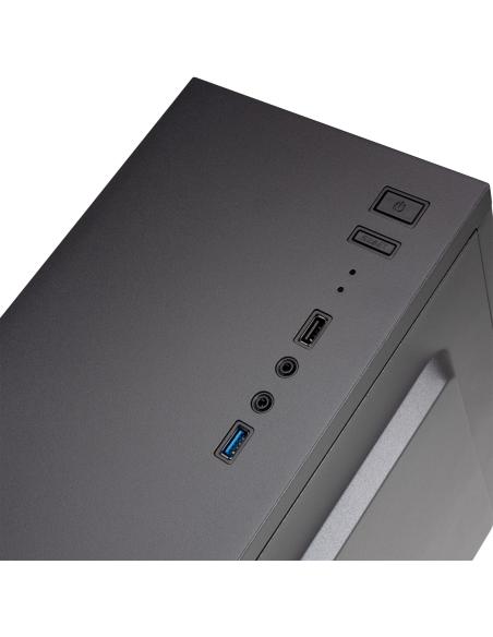 Mars Gaming MC100 Cristal Acrílico USB 3.0 FRGB Negro