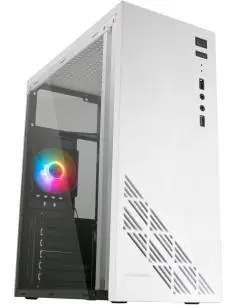 Mars Gaming MC100W Cristal Acrílico USB 3.0 FRGB Blanco