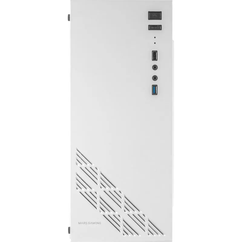 Mars Gaming MC100W Cristal Acrílico USB 3.0 FRGB Blanco