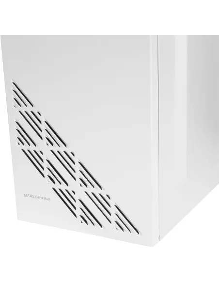 Mars Gaming MC100W Cristal Acrílico USB 3.0 FRGB Blanco
