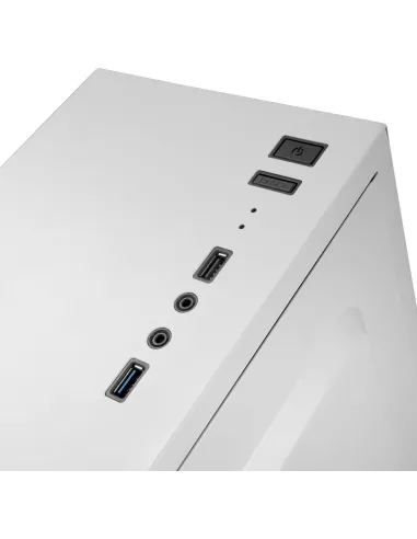 Mars Gaming MC100W Cristal Acrílico USB 3.0 FRGB Blanco
