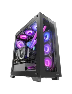 Mars Gaming MC-XP Torre Custom Doble Cristal Templado USB 3.0 Negra
