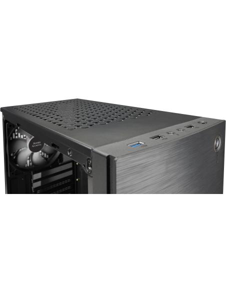 Mars Gaming MC220 FRGB USB 3.0 con Ventana Negra