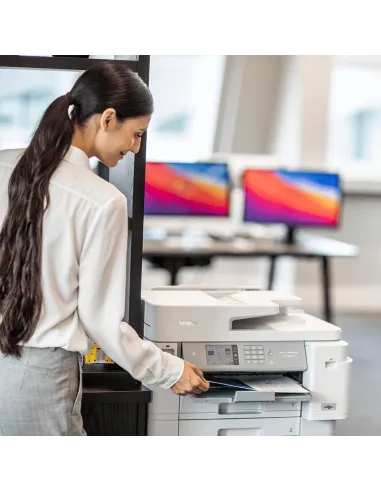 Brother MFC-J5955DW Impresora de Tinta Multifunción Color WiFi Dúplex Blanca