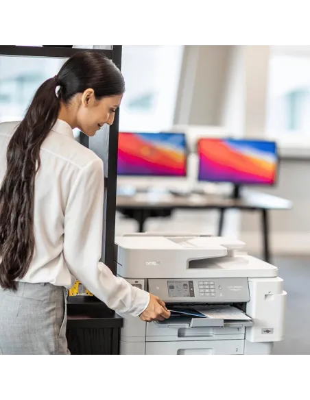 Brother MFC-J5955DW Impresora de Tinta Multifunción Color WiFi Dúplex Blanca