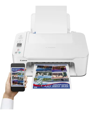 Canon Pixma TS3751I Impresora de Tinta Multifunción Color Wifi Blanca