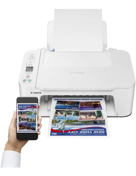 Canon Pixma TS3751I Impresora de Tinta Multifunción Color Wifi Blanca