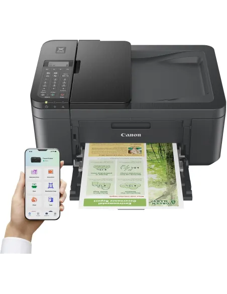 Canon Pixma TR4755I Impresora de Tinta Multifunción Color Wifi Negro