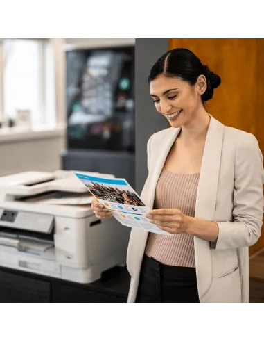 Brother MFC-J6955DW Impresora de Tinta Multifunción Color Wifi Blanca