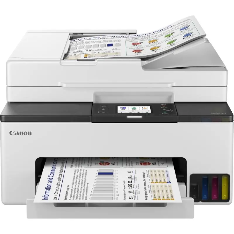 Canon Maxify GX2050 Impresora de Tinta Multifunción Color WiFi Blanca