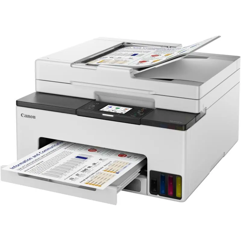 Canon Maxify GX2050 Impresora de Tinta Multifunción Color WiFi Blanca