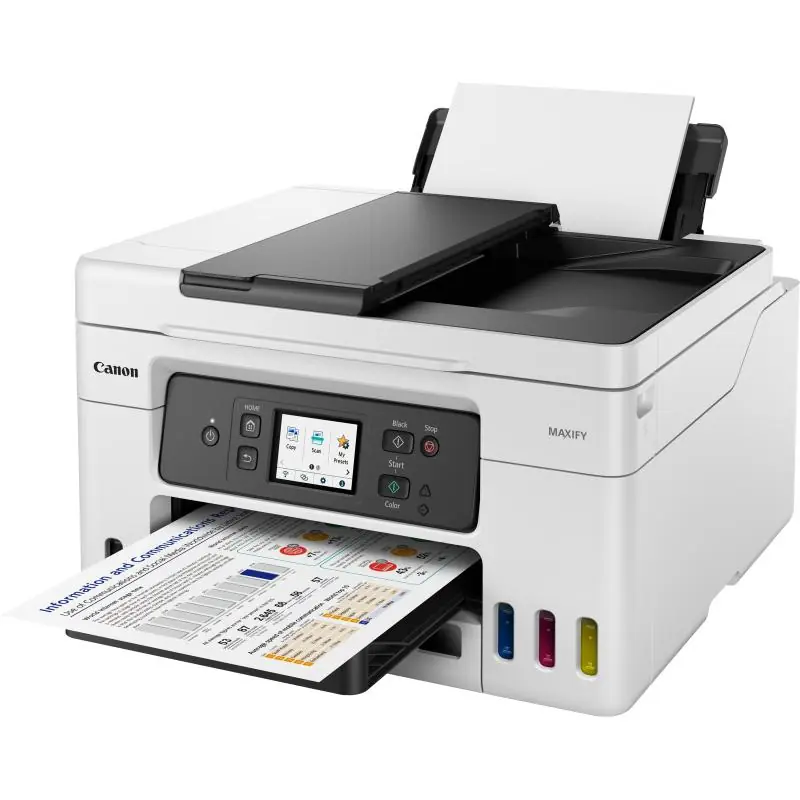 Canon Maxify GX4050 Impresora de Tinta Multifunción Color WiFi Blanca