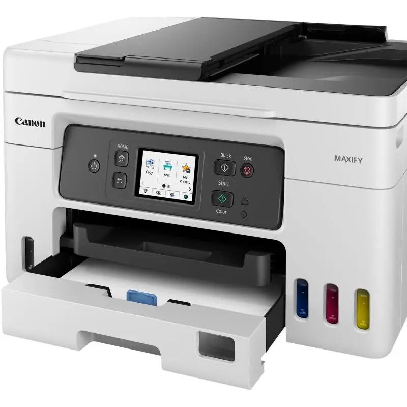 Canon Maxify GX4050 Impresora de Tinta Multifunción Color WiFi Blanca