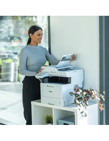 Brother DCP-L5510DW Impresora Láser Multifunción Monocromo WiFi Blanca
