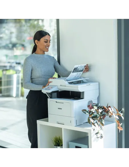 Brother DCP-L5510DW Impresora Láser Multifunción Monocromo WiFi Blanca