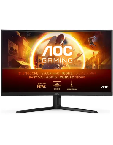 AOC CQ32G4VE 31.5" LED Fast VA QHD 180Hz Curva