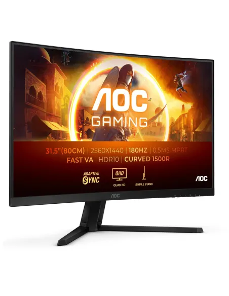 AOC CQ32G4VE 31.5" LED Fast VA QHD 180Hz Curva