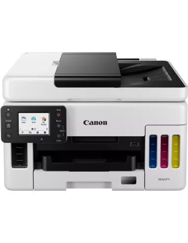 Canon Maxify GX6050 MegaTank Impresora de Tinta Multifunción Color WiFi Blanca