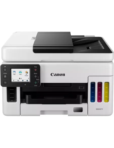 Canon Maxify GX6050 MegaTank Impresora de Tinta Multifunción Color WiFi Blanca