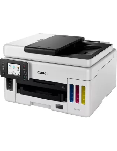 Canon Maxify GX6050 MegaTank Impresora de Tinta Multifunción Color WiFi Blanca