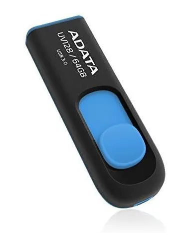 Adata DashDrive UV128 64GB USB 3.0 Negro/Azul