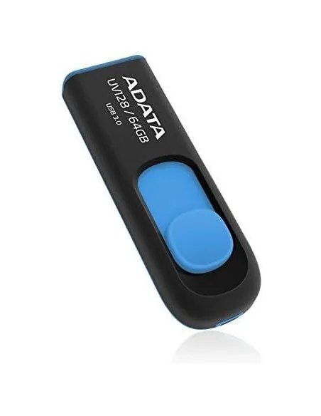 Adata DashDrive UV128 64GB USB 3.0 Negro/Azul