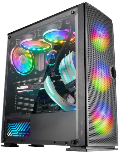 Mars Gaming MC320 USB 3.0 Negra con Ventana