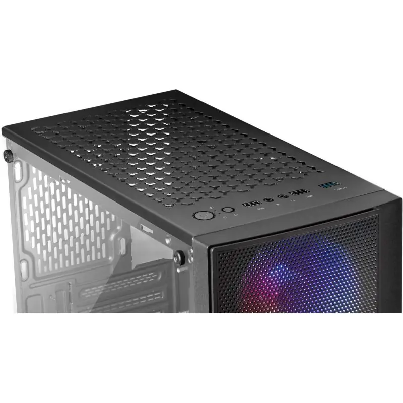 Mars Gaming MC320 USB 3.0 Negra con Ventana