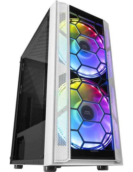 Mars Gaming MC500 Cristal Templado USB 3.0 Blanca