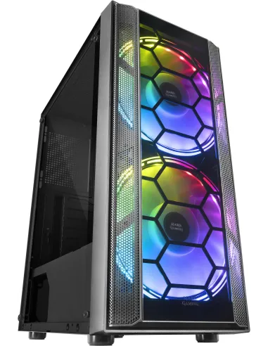 Mars Gaming MC500 Cristal Templado USB 3.0 Negra