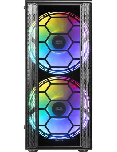 Mars Gaming MC500 Cristal Templado USB 3.0 Negra