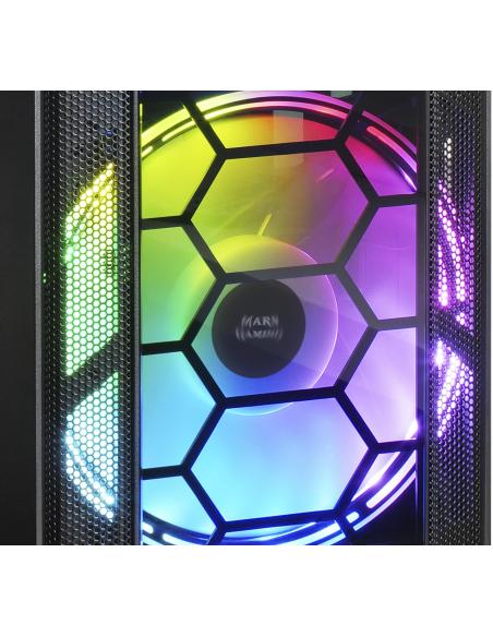 Mars Gaming MC500 Cristal Templado USB 3.0 Negra