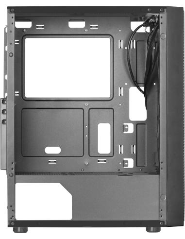 Mars Gaming MC500 Cristal Templado USB 3.0 Negra