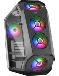 Mars Gaming MC51 Cristal Templado USB 3.0 Negra