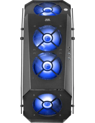 Mars Gaming MC51 Cristal Templado USB 3.0 Negra