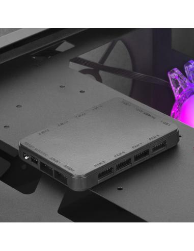 Mars Gaming MC51 Cristal Templado USB 3.0 Negra