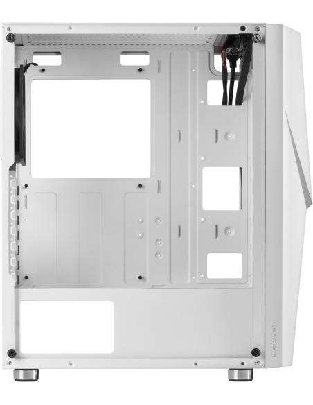 Mars Gaming MC777 Infinity Mirror Cristal Templado USB 3.0 aRGB Blanca