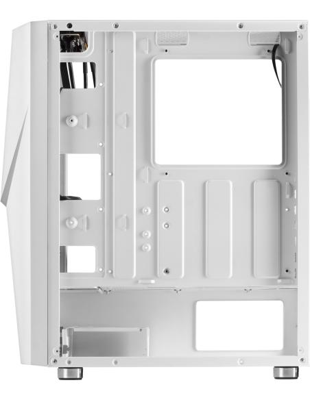 Mars Gaming MC777 Infinity Mirror Cristal Templado USB 3.0 aRGB Blanca