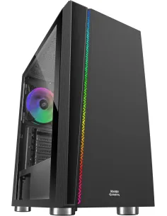 Mars Gaming MC8 Cristal Templado USB 3.1 Negra