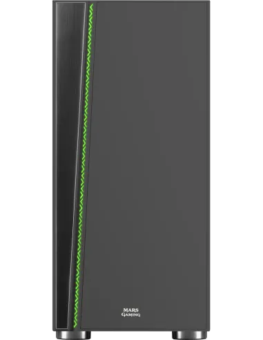 Mars Gaming MC8 Cristal Templado USB 3.1 Negra